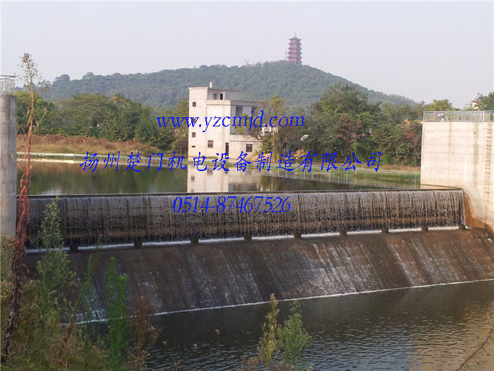 江西吉安43.5×2.5m钢坝溢流照
